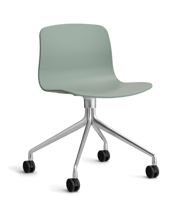 Hay  Hay -   AAC 14 chair polished swivel base with wheels