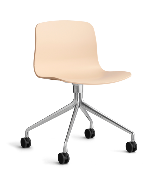 Hay  Hay -   AAC 14 chair polished swivel base with wheels