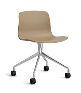 Hay -  AAC 14 chair polished swivel base with wheels