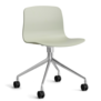 Hay -   AAC 14 chair polished swivel base with wheels