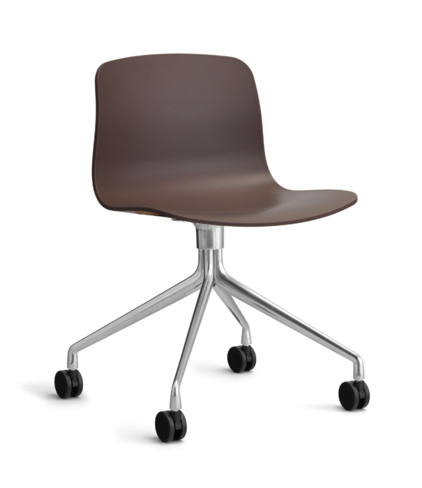 Hay  Hay -   AAC 14 chair polished swivel base with wheels