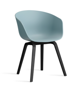 Hay AAC 22 Dining Chair, black oak base