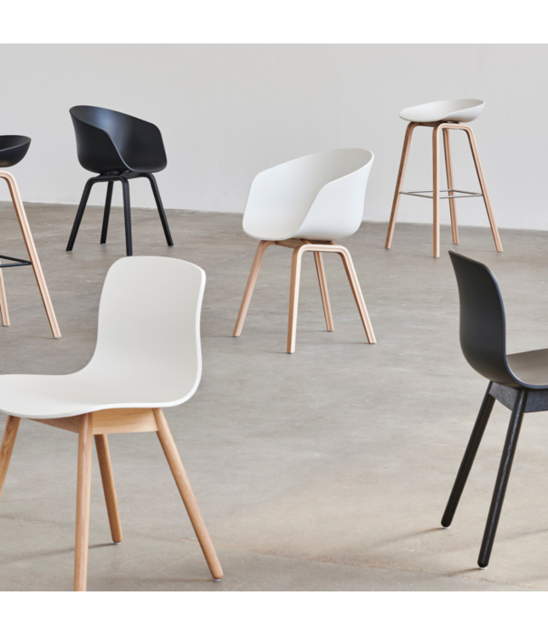 Hay  Hay  AAC 22 Dining Chair, black oak base