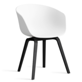 Hay AAC 22 Eetkamerstoel, zwart eiken poten