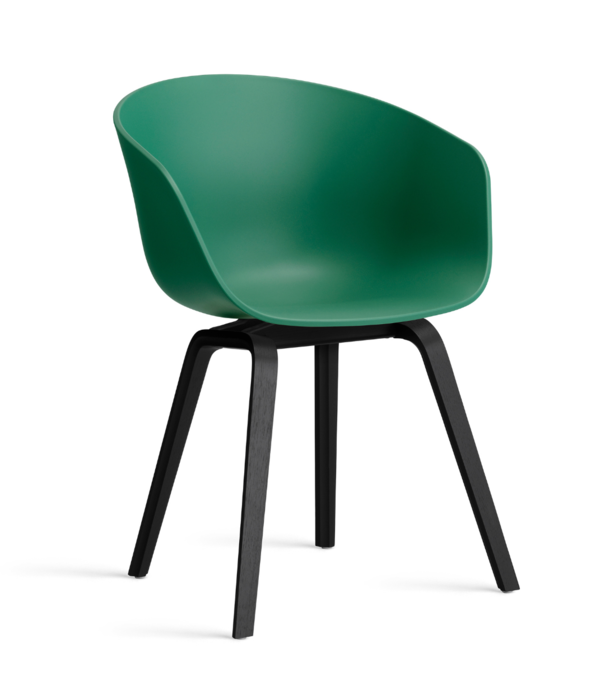 Hay  Hay  AAC 22 Dining Chair, black oak base