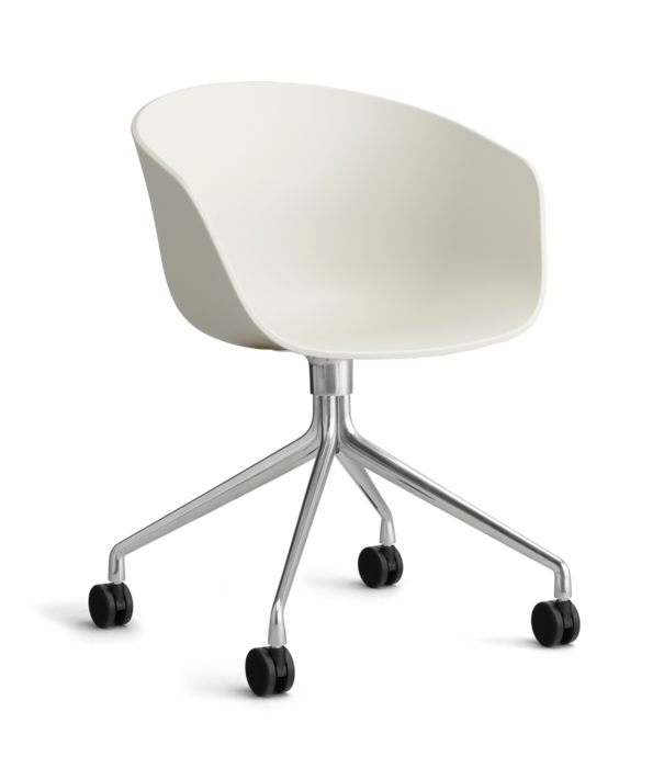 Hay  Hay - AAC 24 chair polished swivel with wheels