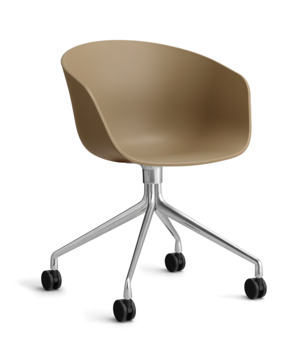 Hay  Hay AAC 24 Office Chair, polished swivel with castors