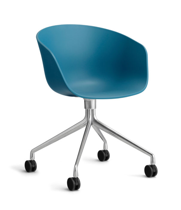 Hay  Hay AAC 24 Office Chair, polished swivel with castors