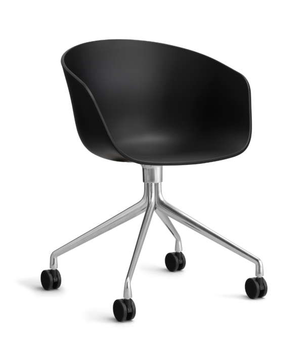 Hay  Hay AAC 24 Office Chair, polished swivel with castors