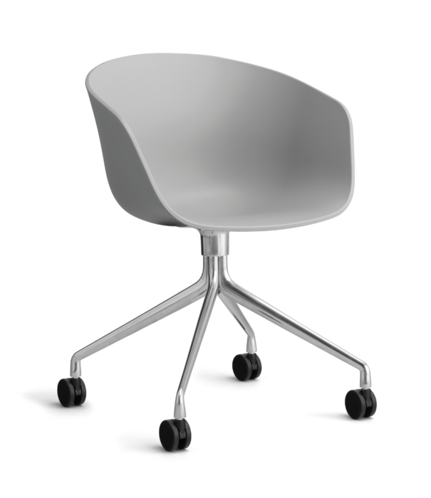 Hay  Hay AAC 24 Office Chair, polished swivel with castors
