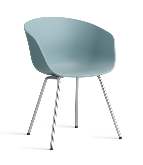 Hay  AAC 26 Dining Chair, chromed tube base