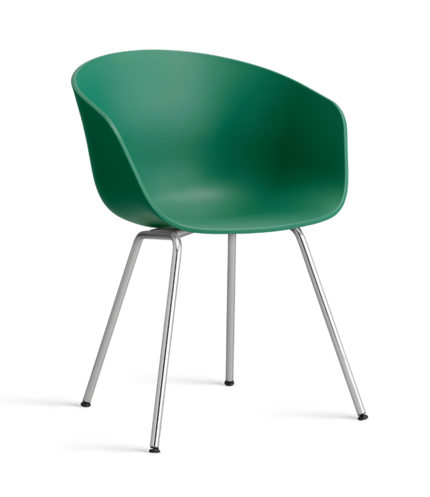 Hay  Hay AAC 26 Dining Chair, chromed tube base