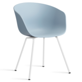 Hay AAC 26 Dining Chair, white tube base