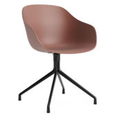 AAC220 chair, black aluminium 4 star swivel base