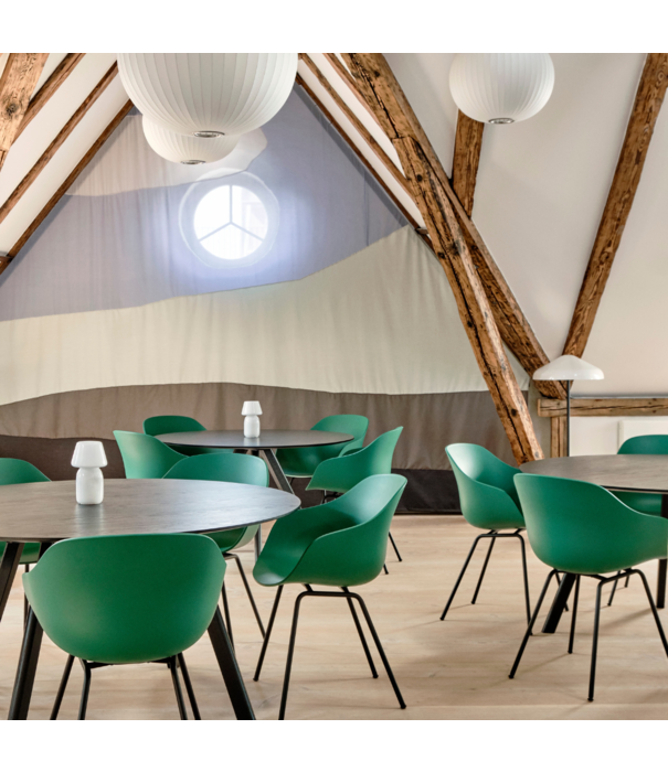 Hay  Hay AAC 226 Dining Chair chromed tube base