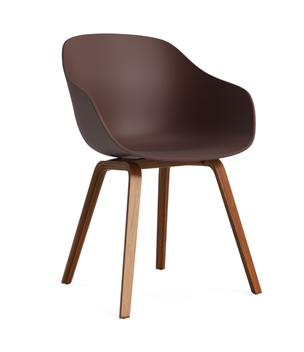 Hay  Dining Campaign,  AAC 222 Dining Chair solid walnut base