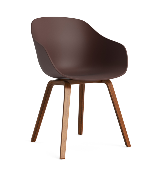 Hay  Hay - AAC 222 chair solid walnut base