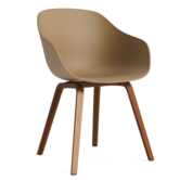 Hay - AAC 222 chair solid walnut base