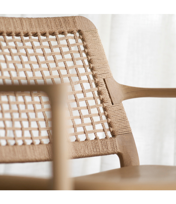 Vipp  Vipp 488 Cabin Lounge chair light oak, sand leather