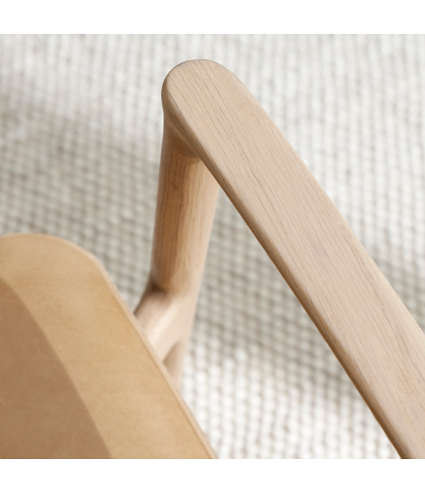 Vipp  Vipp 488 Cabin Lounge chair light oak, sand leather