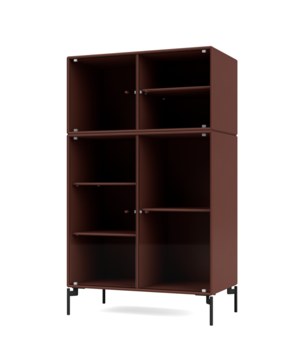 Montana Furniture  Montana Selection Ripple 3 Vitrine kast met poten