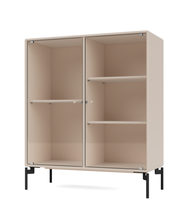 Montana Furniture Montana Selection - Ripple II Vitrine Cabinet with legs