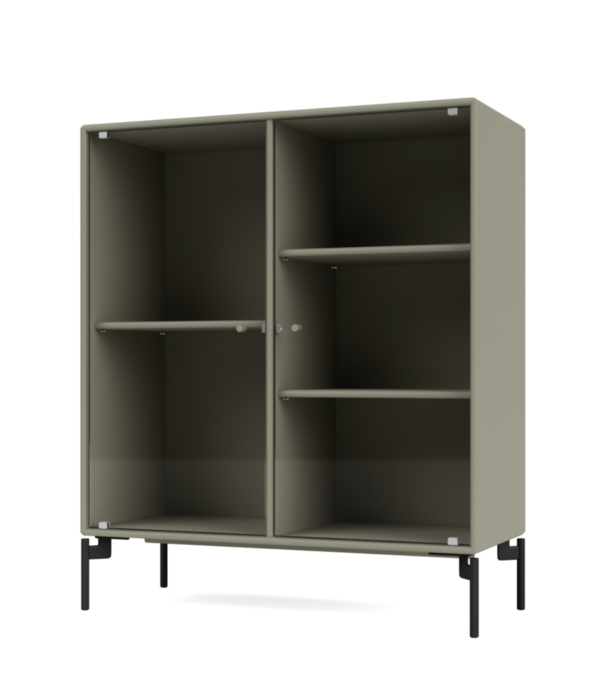 Montana Furniture Montana Selection - Ripple II Vitrine Cabinet with legs