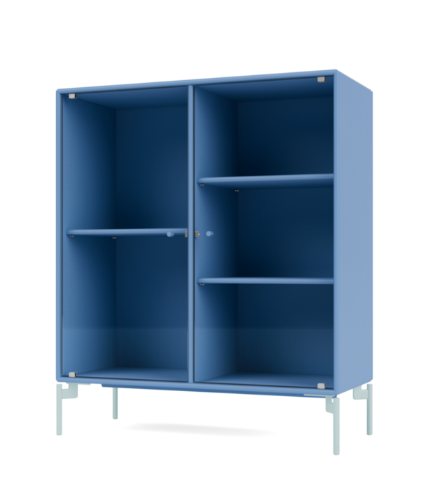 Montana Furniture  Ripple 2 Vitrine Cabinet with legs