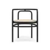 Fritz Hansen - PK15 Dining Chair Black Ash