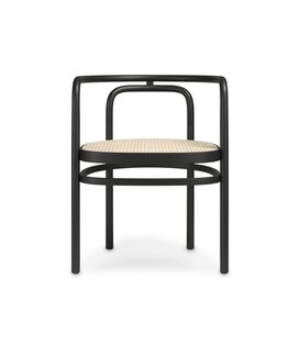 Fritz Hansen - PK15 Dining Chair black ash