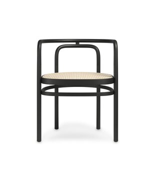 Fritz Hansen - PK15 Dining Chair black ash
