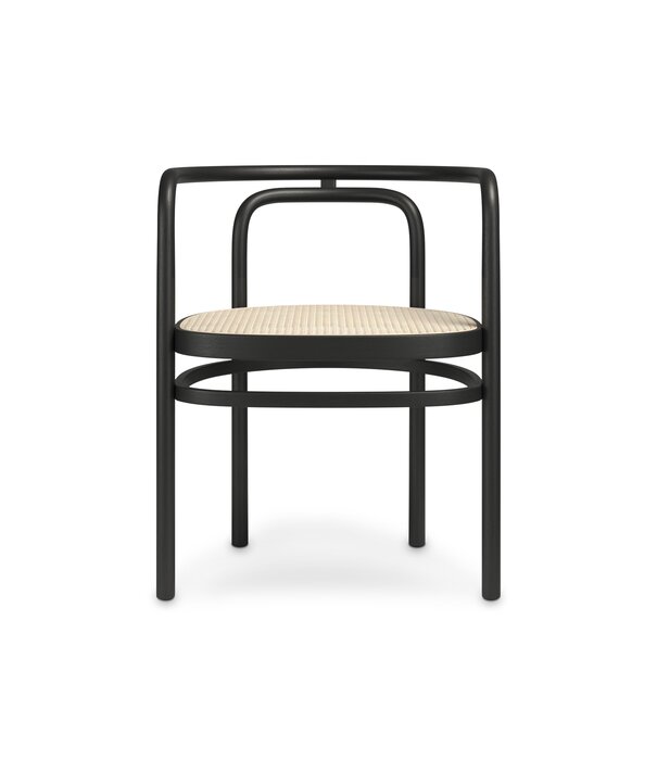 Fritz Hansen Fritz Hansen - PK15 Dining Chair Black Ash