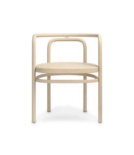 Fritz Hansen PK15 Armstoel  essen, frans riet