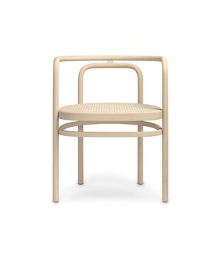 Fritz Hansen PK15 Armstoel  essen, frans riet