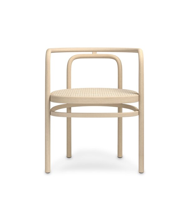 Fritz Hansen Fritz Hansen PK15 Armstoel  essen, frans riet