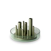 Fritz Hansen - Ikeru vase low - forest green