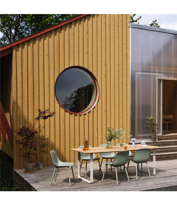 Muuto  Muuto 70/70 Outdoor Table mohogany L225