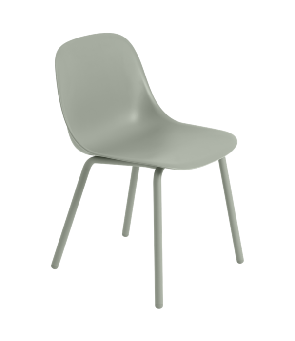 Muuto  Muuto Fiber Outdoor Side Chair, tube base