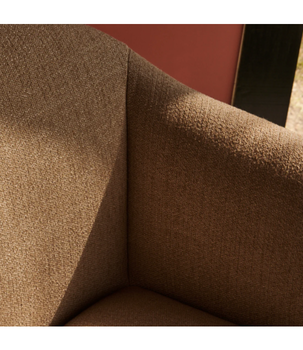 Muuto  Muuto Fiber Soft Armstoel Ecriture sand, swivel voet