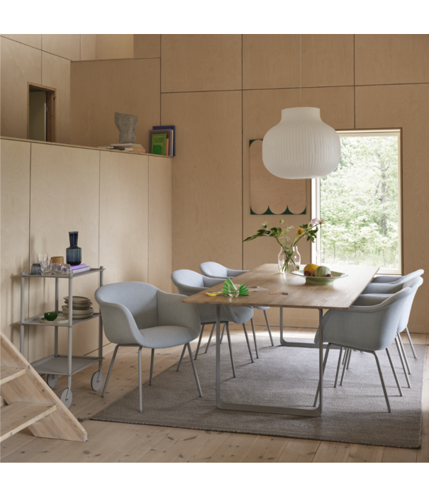 Muuto  Muuto Ply rug light rose