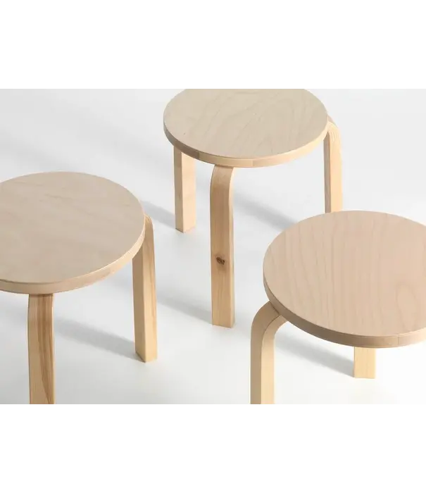 Artek  Artek Forest Collection, Artek Stool 60 Wild Birch