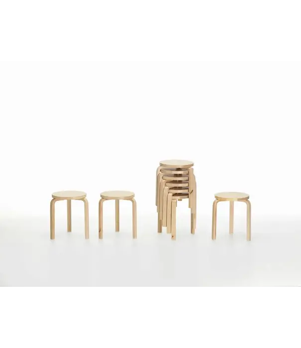 Artek  Artek Forest Collection, Artek Stool 60 Wild Birch