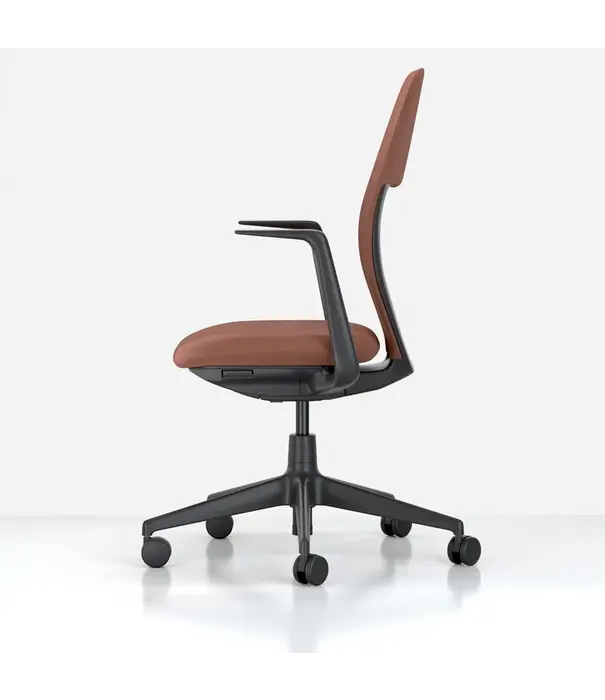 Vitra  Vitra - ACX Soft task chair, deep black - terracotta
