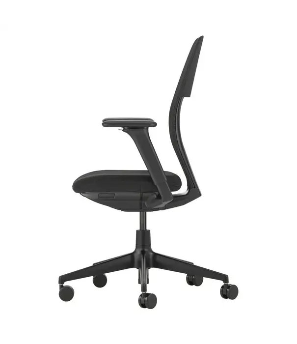 Vitra  ACX Soft Office Chair deep black, silk mesh nero