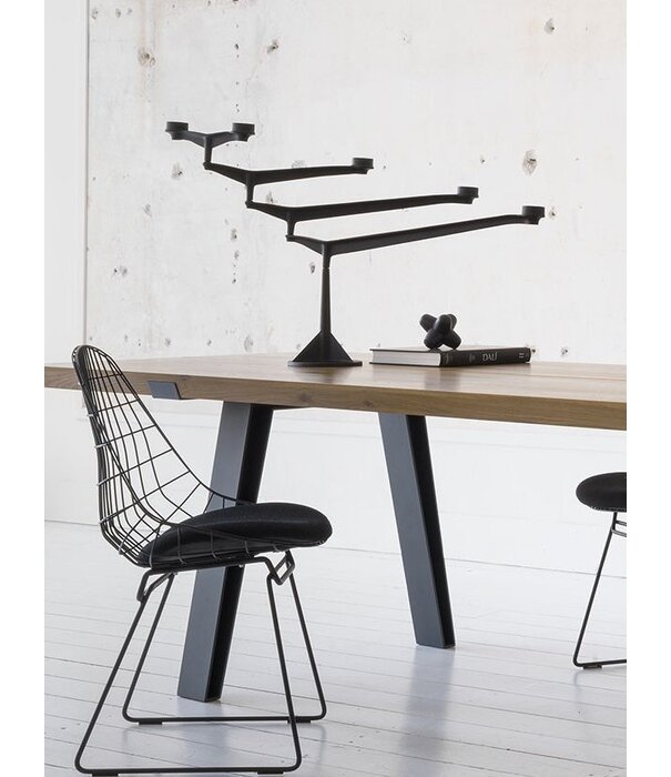 Tom Dixon  Tom Dixon - Spin candelabra black L105