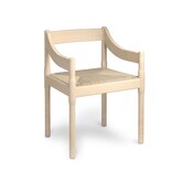 Fritz Hansen Carimate Chair beech, paper cord