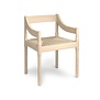 Fritz Hansen Carimate Chair beech, paper cord