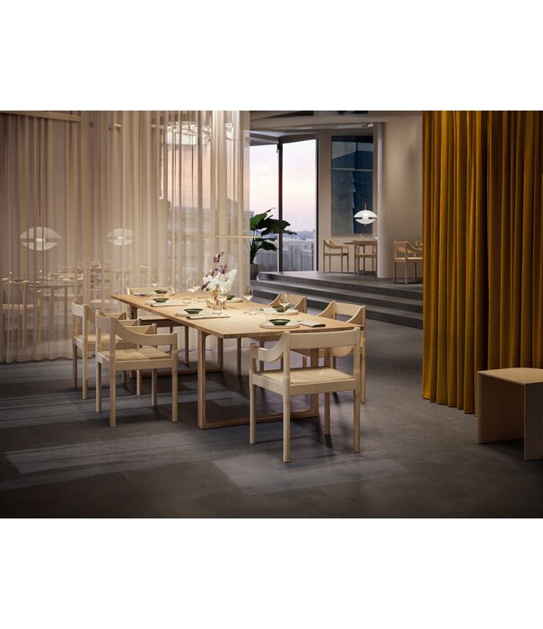 Fritz Hansen Fritz Hansen Carimate Stoel beuken, papier koord