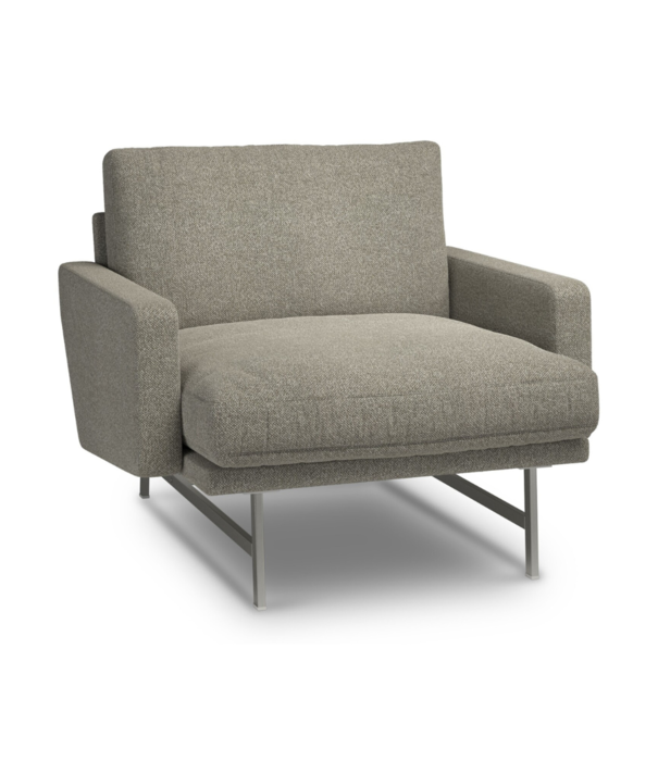 Fritz Hansen Fritz Hansen - PL111 Lissoni Lounge Chair Moss 015