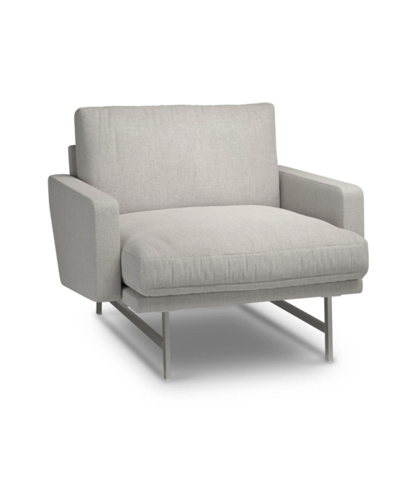 Fritz Hansen Fritz Hansen - PL111 Lissoni Lounge Fauteuil Clay 012